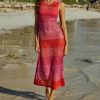 Kleding & Accessoires Pq Swim Strandjurken | Pilyq Swim Hot Pink Shiloh Strand Jurk