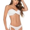 Badmode PHAX | Phax Witte Twist Bandeau Bikini & String Broekje