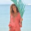 Kleding & Accessoires Hot Lava Strandjurken | Hot Lava Ebony Tuniek Moonstone Koraal