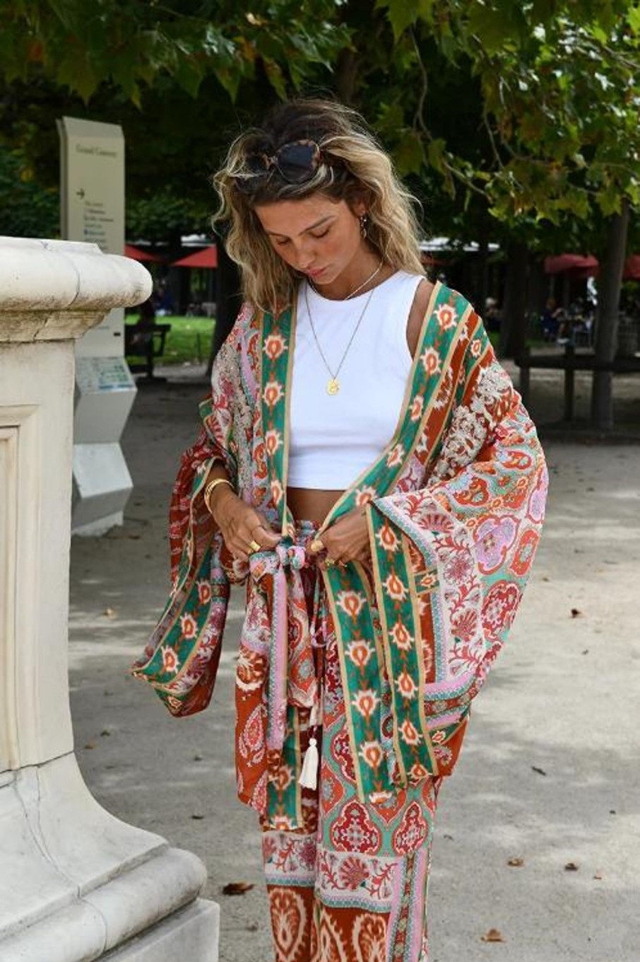 Kleding & Accessoires Miss June Tunieken | Miss June Kimono Lulia