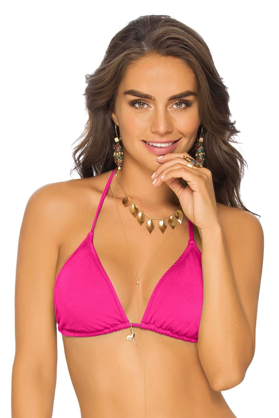 Badmode PHAX | Phax Neon Fuchsia Triangel Bikini Top