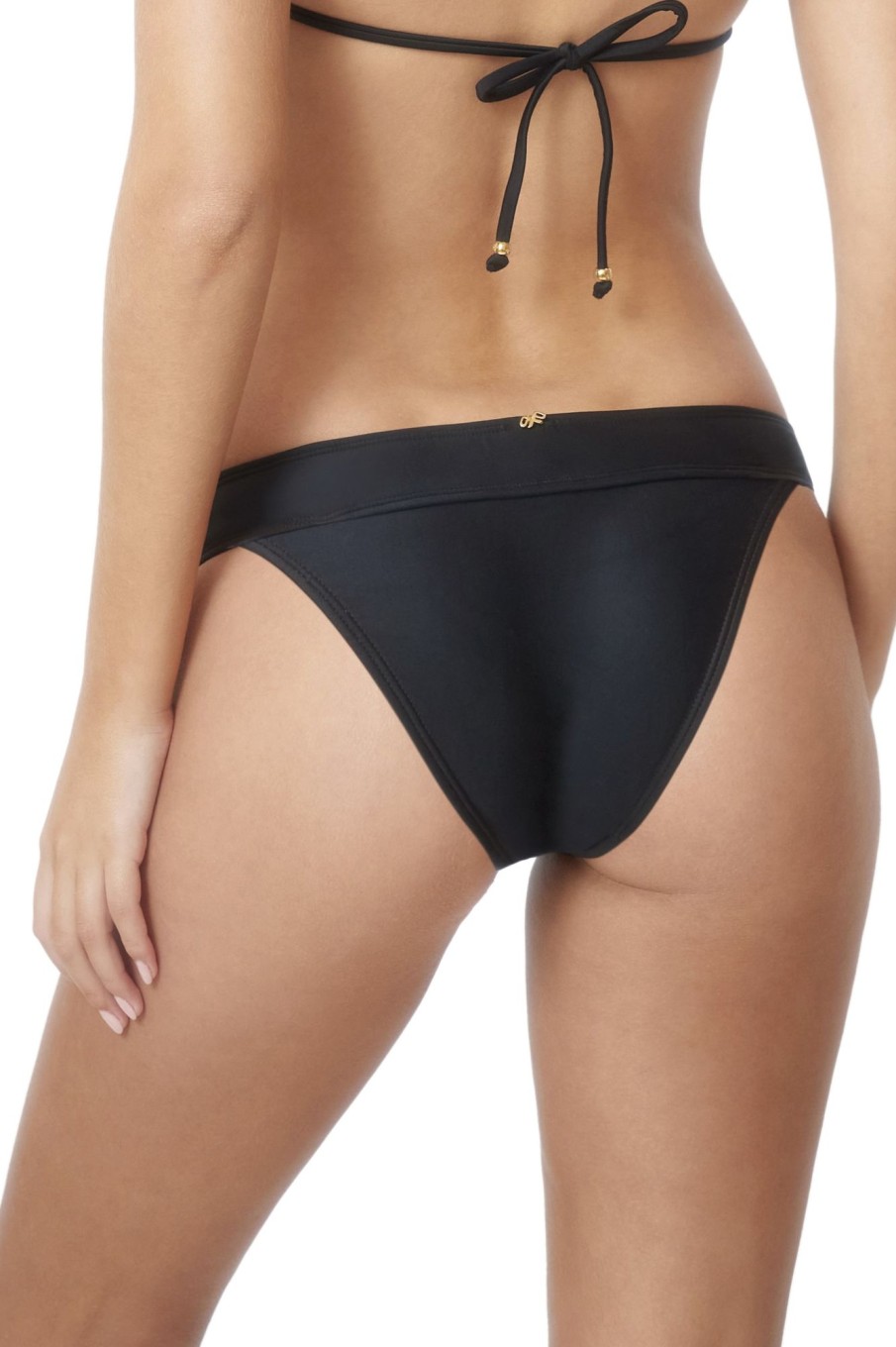 Badmode Pq Swim | Pilyq Swim Midnight Kanten Bikini Broekje Zwart