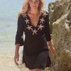 Kleding & Accessoires Hot Lava Strandjurken | Hot Lava Tuniek Starfish Zwart