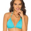 Badmode PHAX | Phax Turquoise Triangel Bikini Top