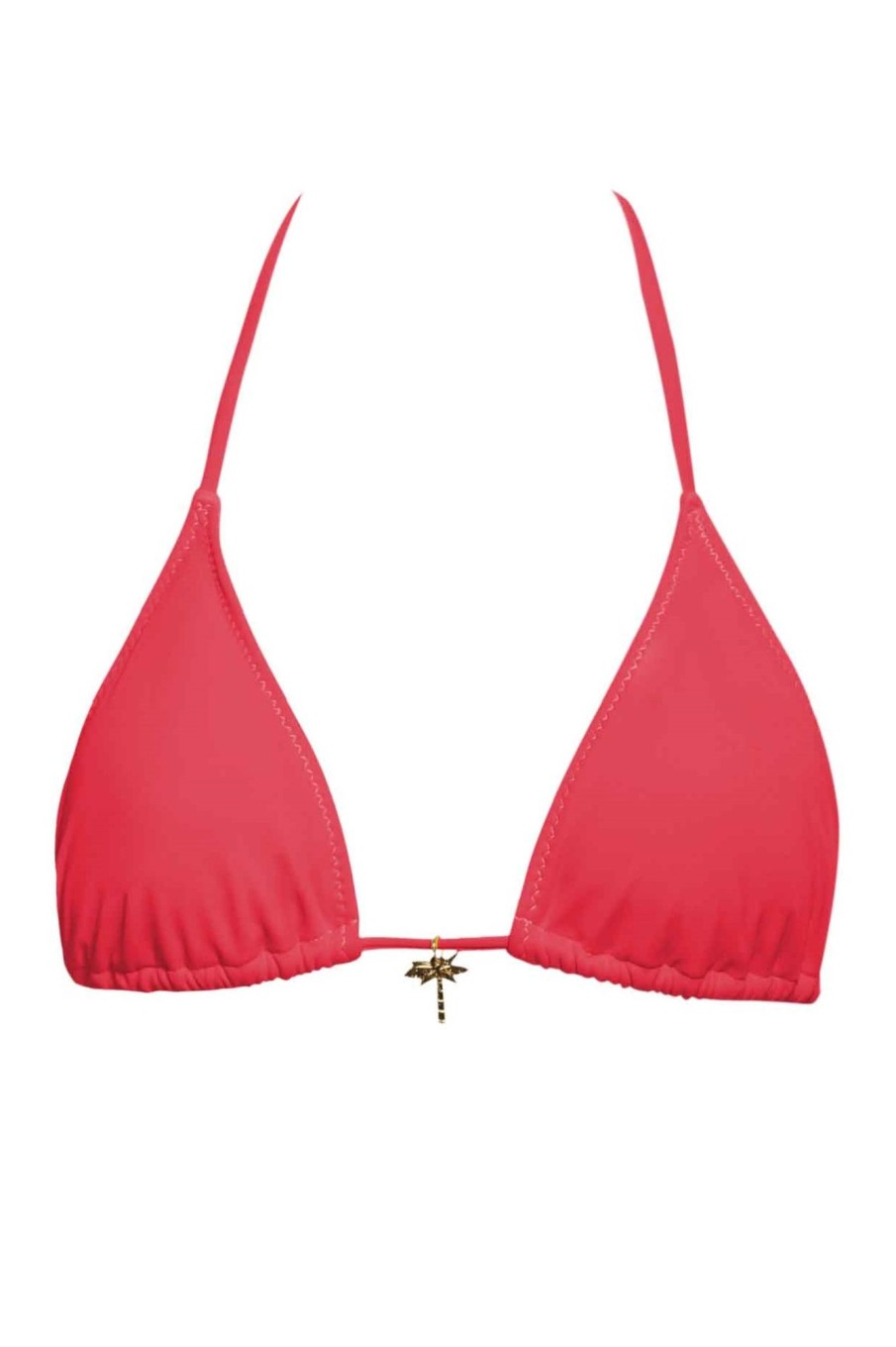 Badmode PHAX | Phax Rode Triangel Bikini Top Rood