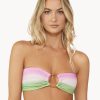 Badmode Pq Swim Bandeau Bikini Tops | Pilyq Swim Breeze Ring Bandeau Bikini Top