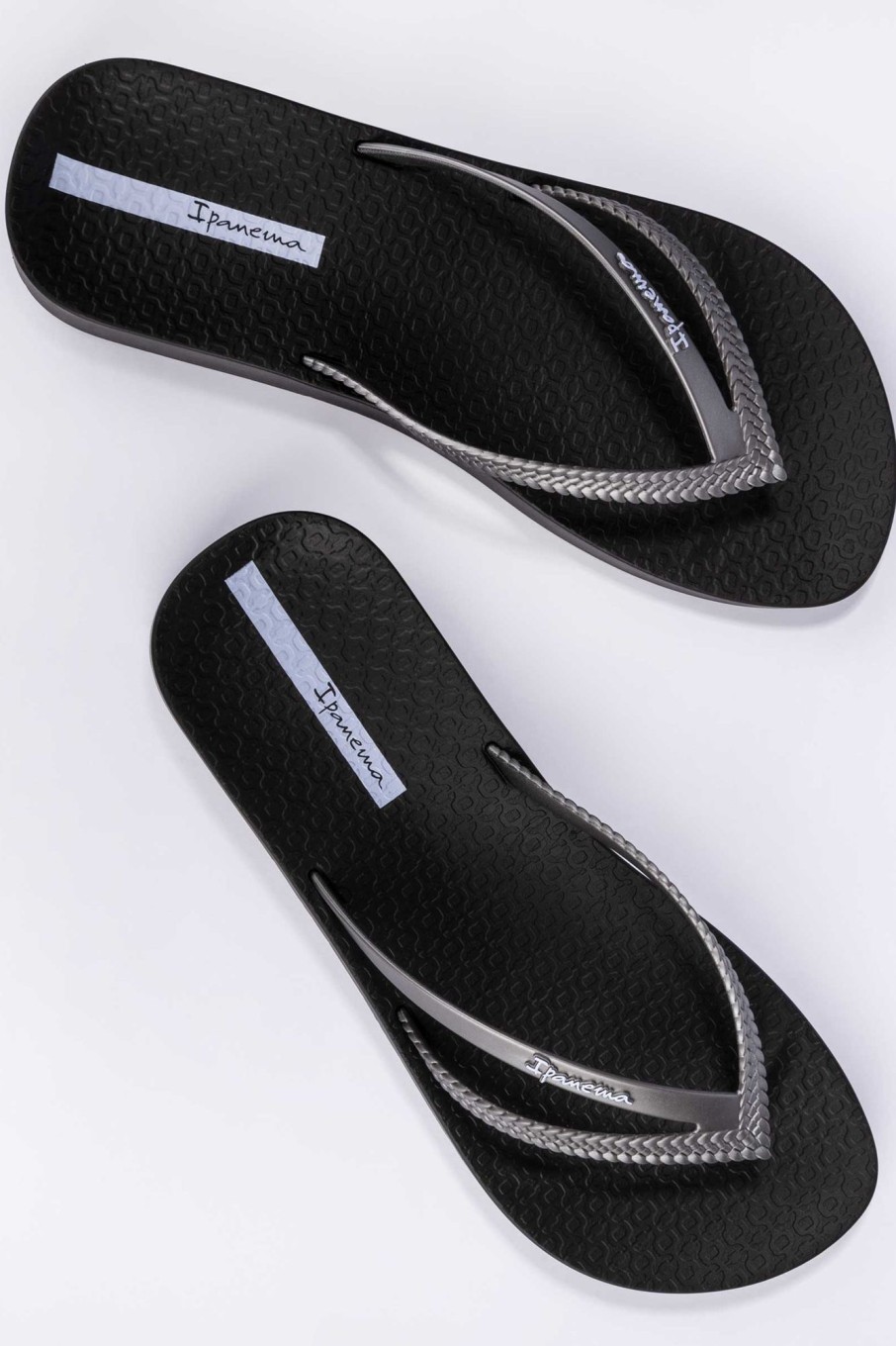 Kleding & Accessoires Ipanema Slippers | Ipanema Slippers Zwart Met Hoge Zool