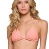 Badmode Cosita Linda | Cosita Linda Sunset Textuur Triangel Bikini Top