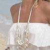 Kleding & Accessoires Hot Lava Juwelen | Hot Lava Ketting Montego Bay Ivoor