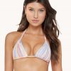 Badmode Pq Swim Triangel Bikini Tops | Pilyq Swim Sunset Skies Mila Triangel Bikini Top