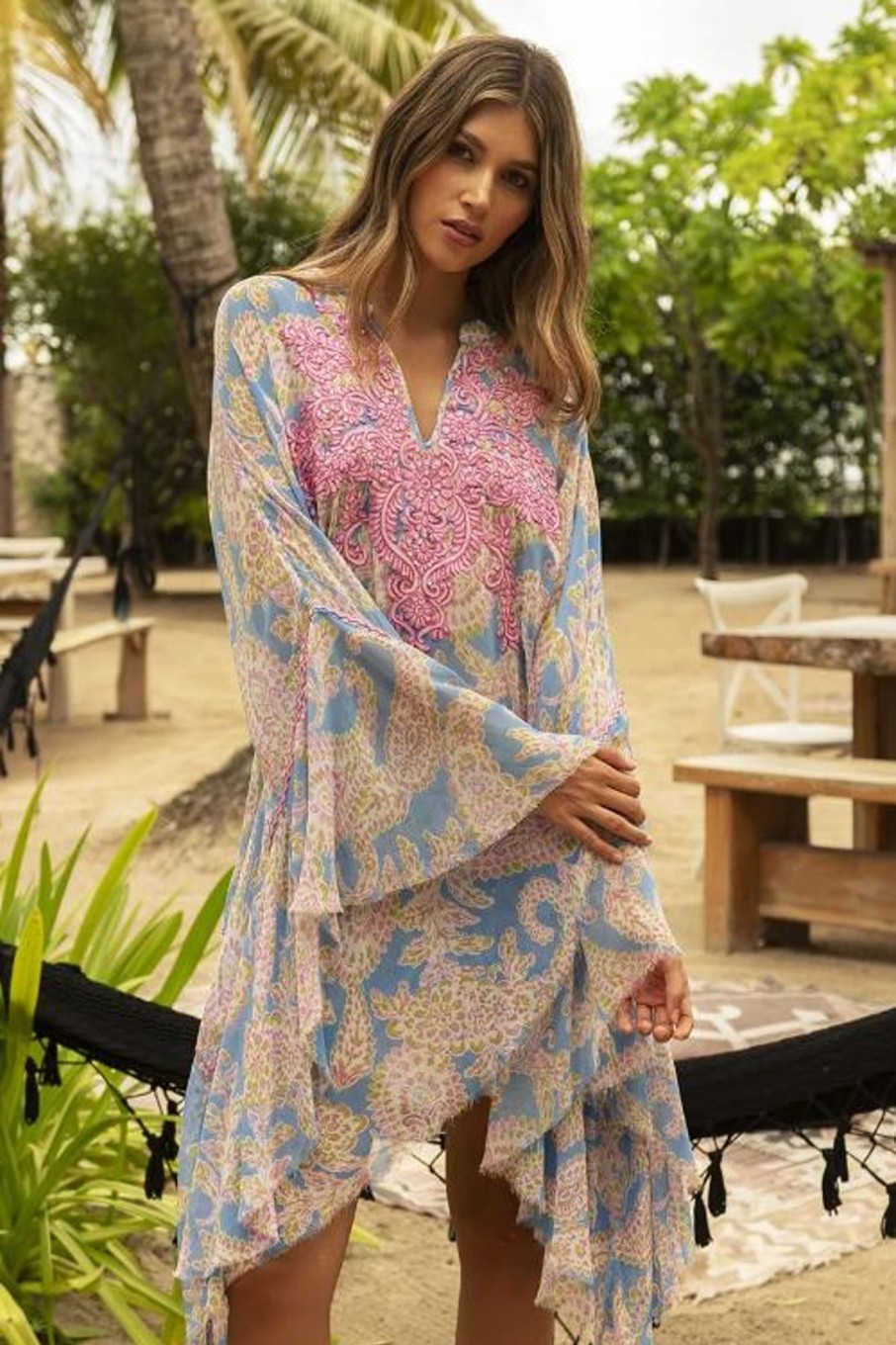 Kleding & Accessoires Miss June Tunieken | Miss June Kaftan Madalena