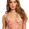 Badmode Cosita Linda Beugel Bikini Tops | Cosita Linda Abloom Handgemaakte Beugel Bikini Top