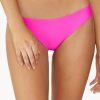 Badmode Pq Swim | Pilyq Swim Hot Pink Isla Scrunch Bikini Broekje