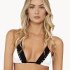 Badmode Pq Swim Triangel Bikini Tops | Pilyq Swim Midnight Mix Up Triangel Bikini Top