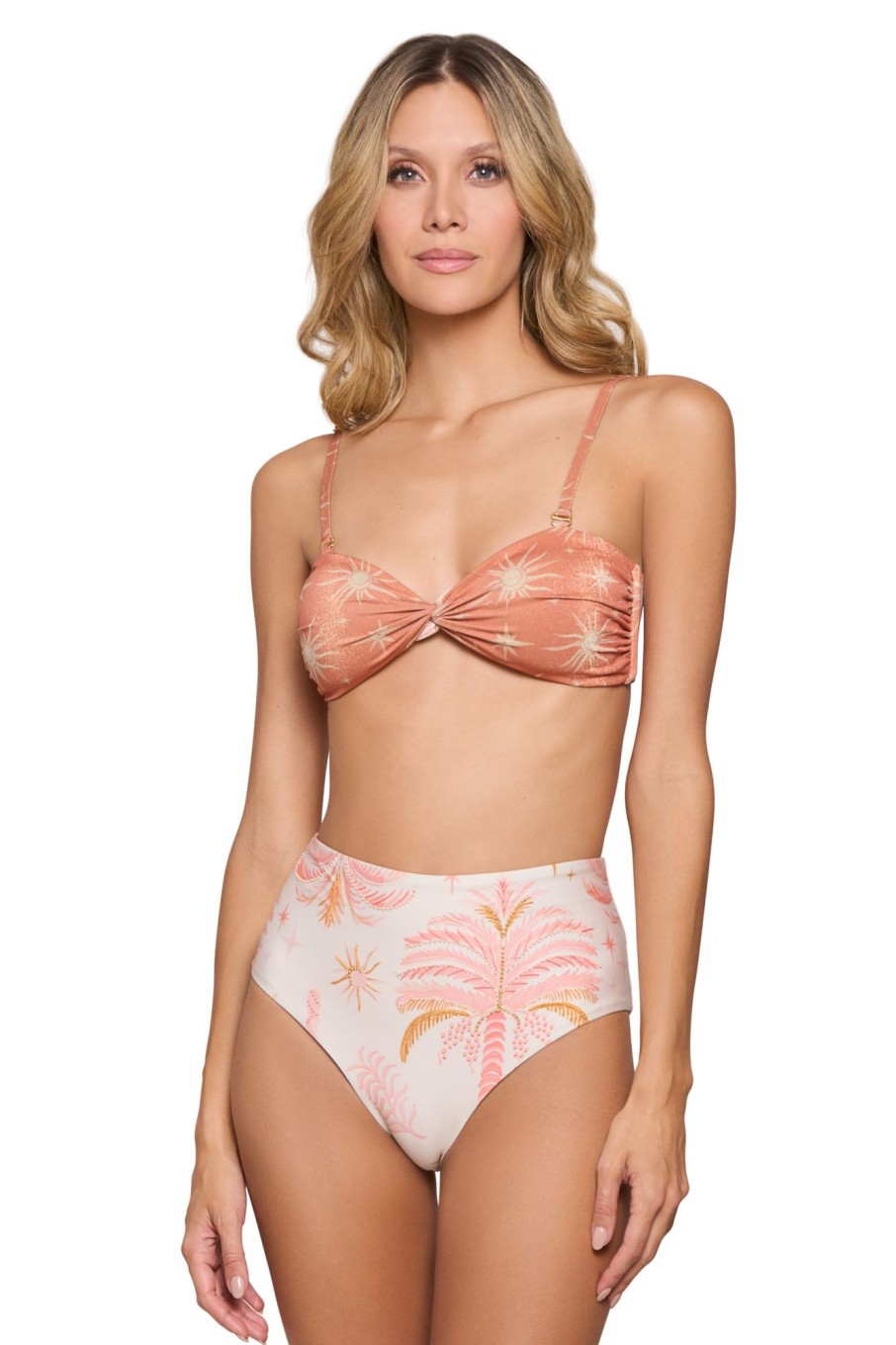 Badmode Cosita Linda | Cosita Linda Omkeerbare Bandeau Bikini