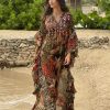 Kleding & Accessoires Miss June Tunieken | Miss June Lange Kaftan Esperanza