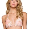 Badmode Cosita Linda Triangel Bikini Tops | Cosita Linda Sunset Geborduurde Triangel Bikini Top