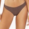 Badmode Pq Swim | Pilyq Swim Lucaya Scrunch Bikini Broekje Bruin