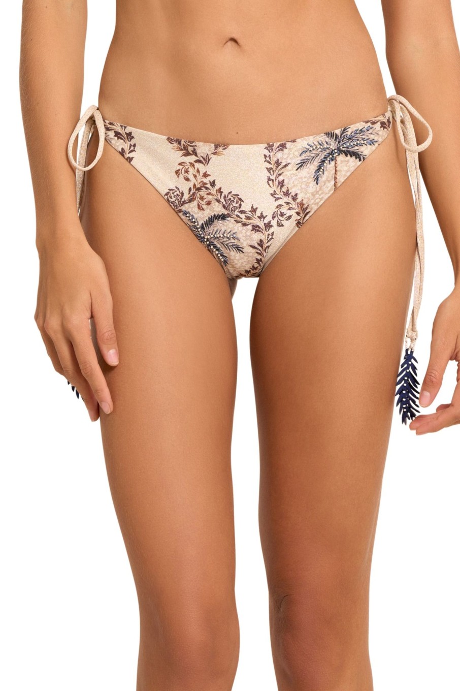 Badmode Cosita Linda Tie Side Bikini Broekje | Cosita Linda Sunset Serenade Tie Side Bikini Broekje